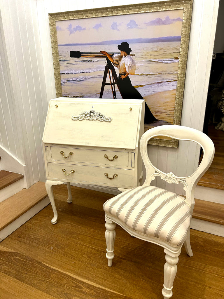 Vintage Drop Desk and Chair