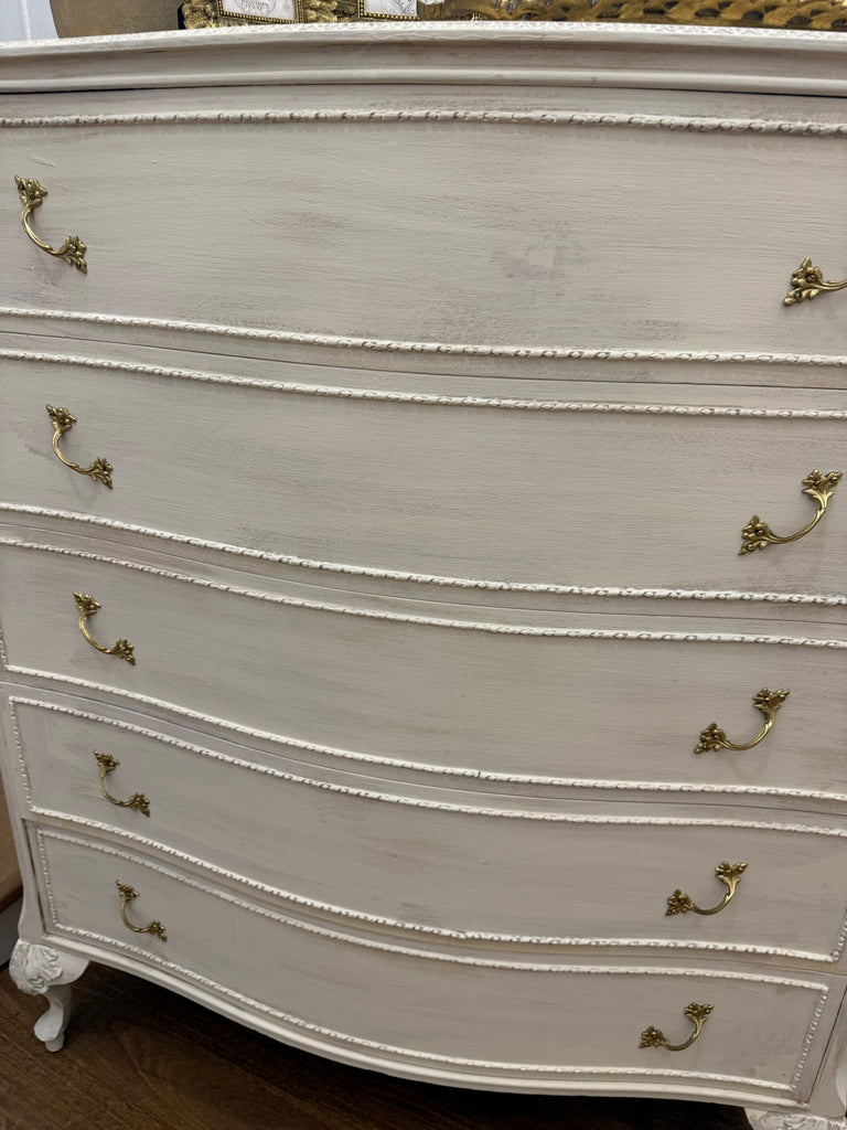 Vintage French Provincial Style Tallboy/Drawers