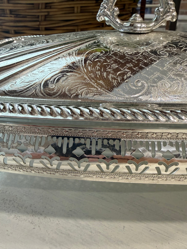Vintage English made Serving Dish
