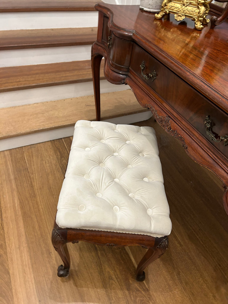 Antique Dressing Table and Stool