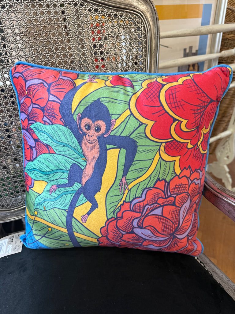 Frida Kahlo Velvet Cushion