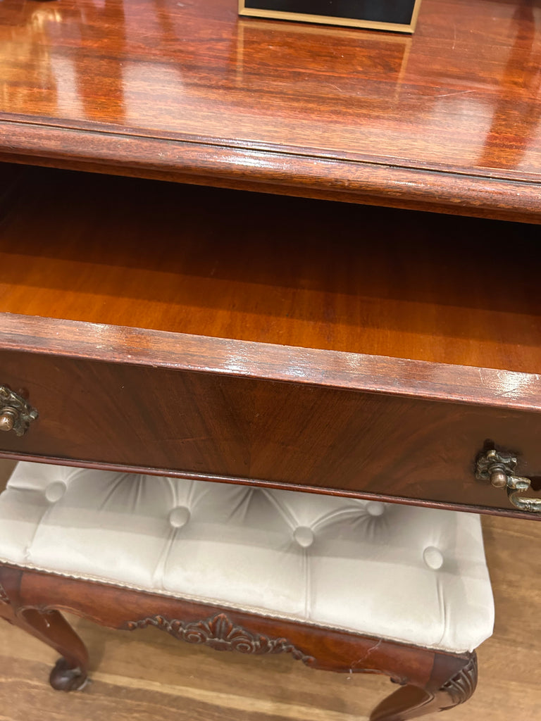 Antique Dressing Table and Stool