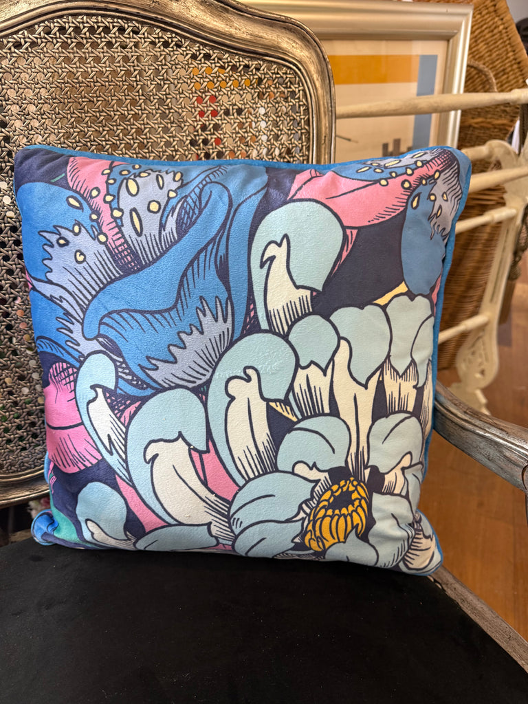 Frida Kahlo Velvet Cushion