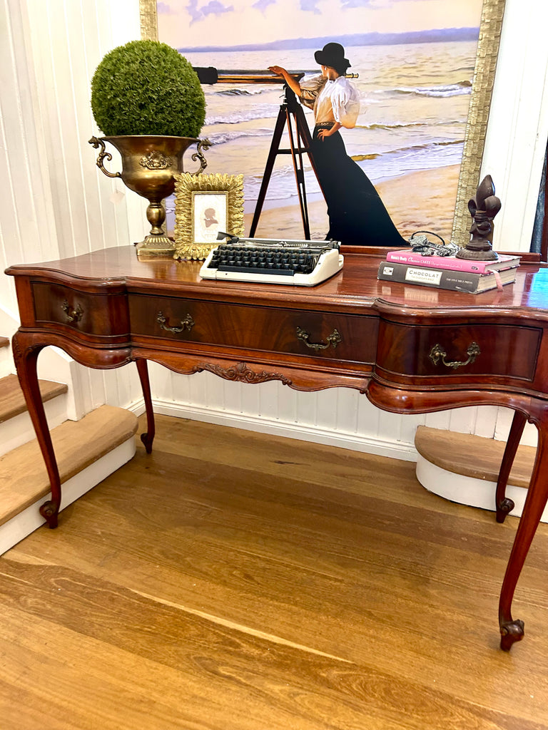 Antique Dressing Table and Stool
