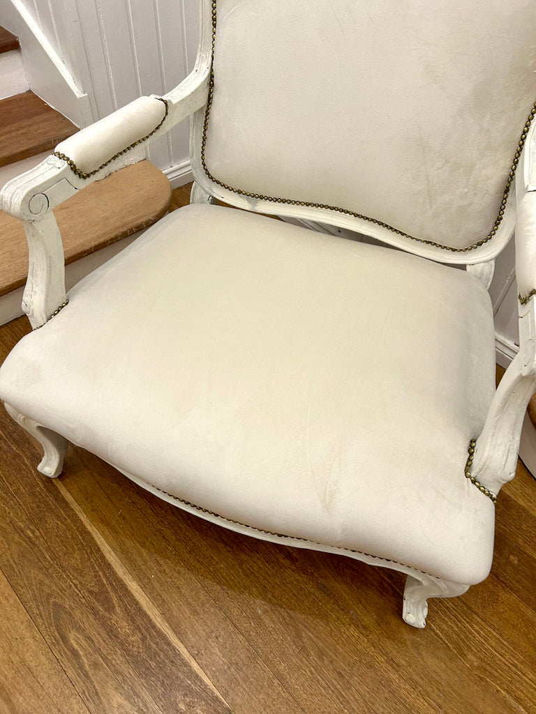 Large French Provincial Style Armchair