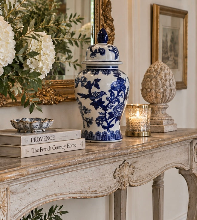 Chinoiserie Ginger Jar