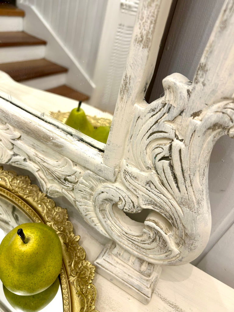 Console Table and Mirror