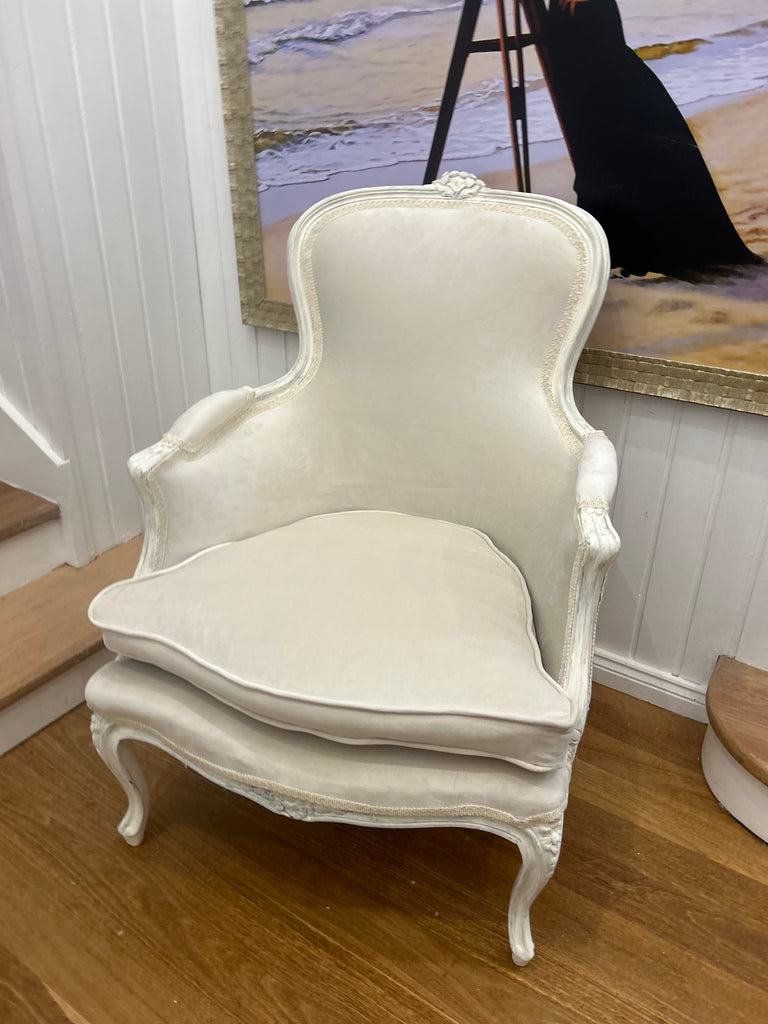 Vintage French Provincial Style Armchair