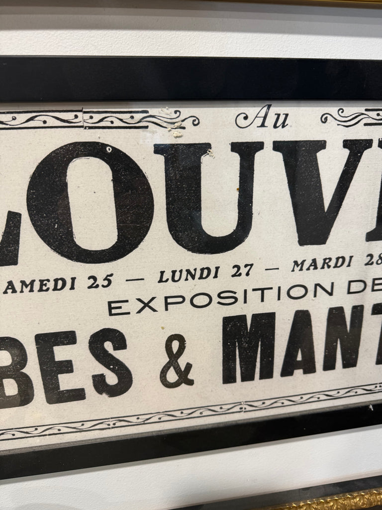 Framed Print of 1920s French Magazine Advertisement