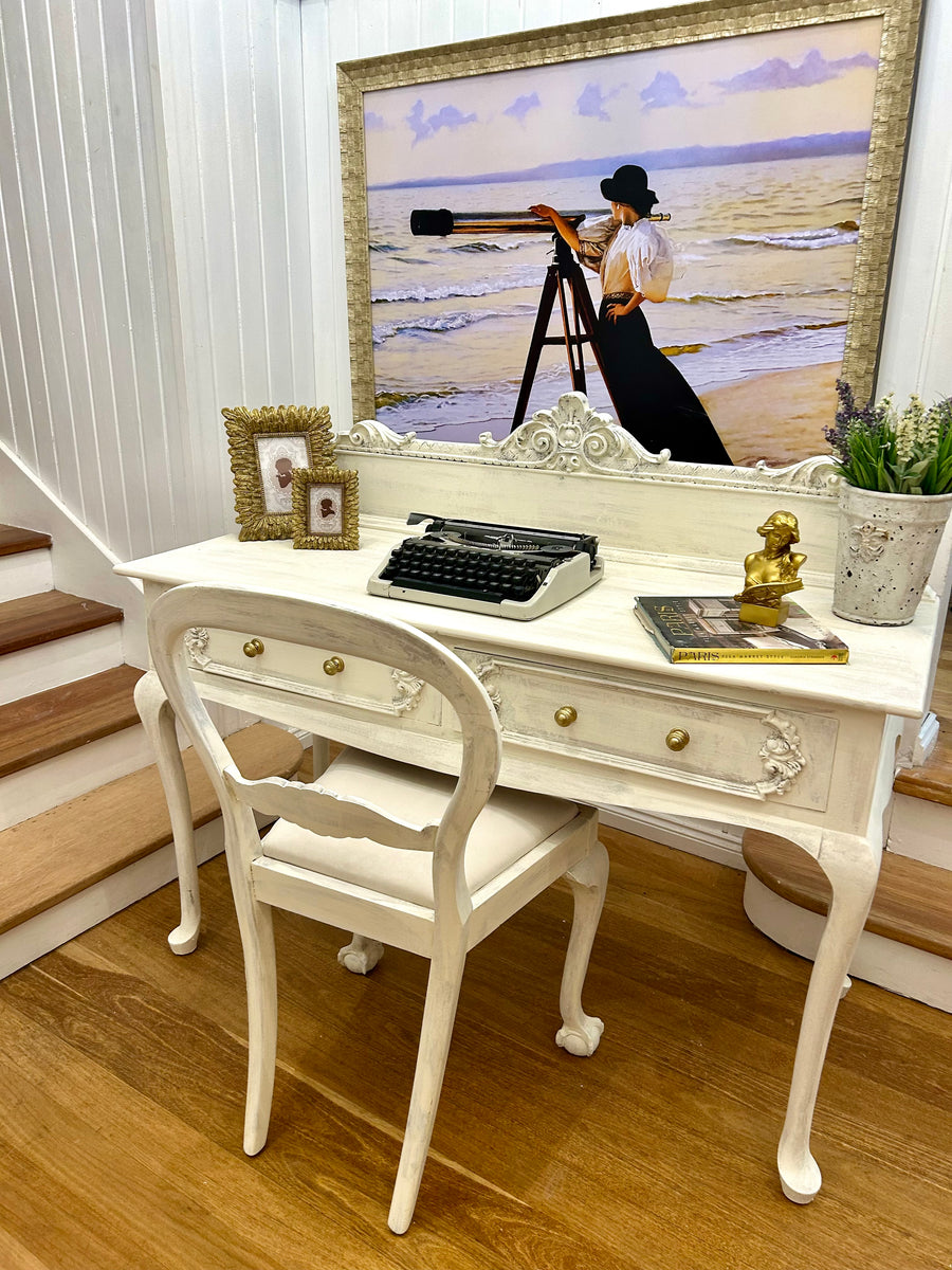 Antique Desk and Chair