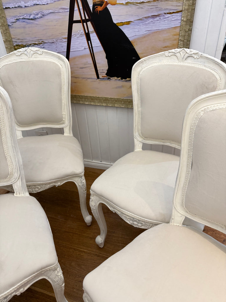 4 x French Provincial Dining Chairs
