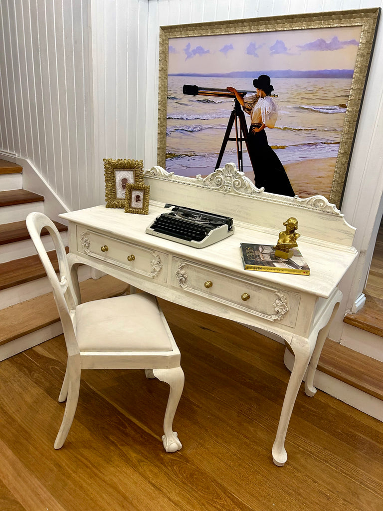 Antique Desk and Chair