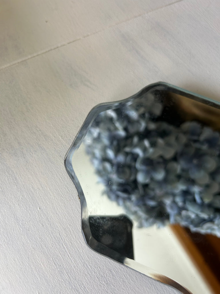 Small Vintage look hanging mirror