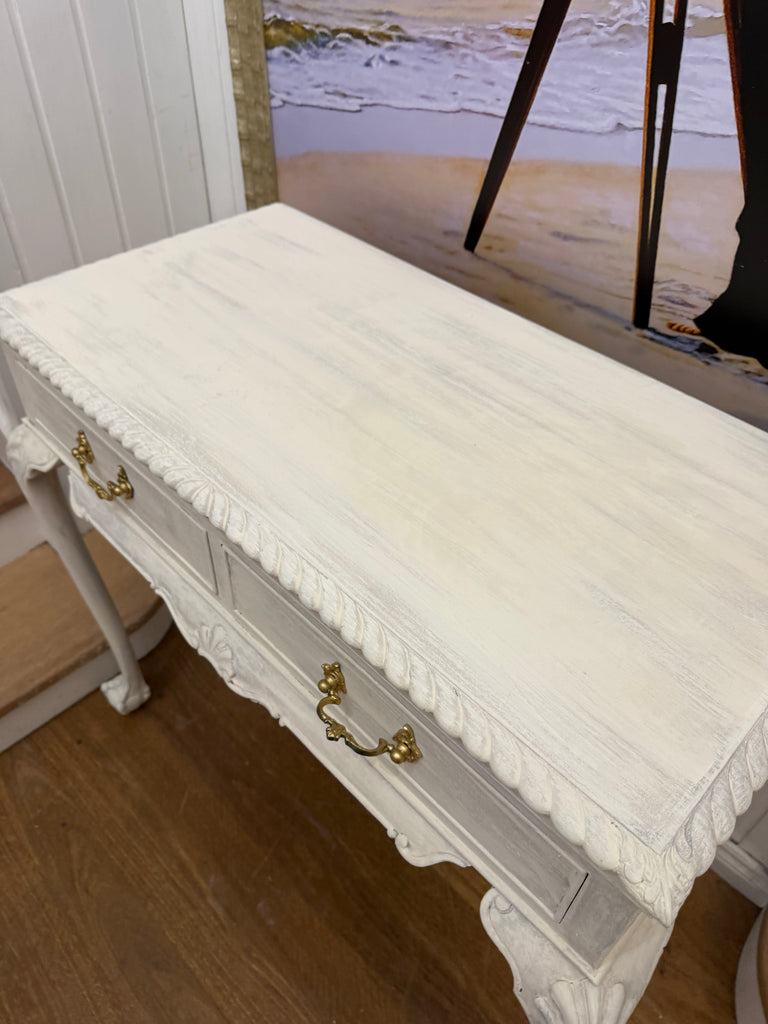 Antique French Provincial Style Console Table