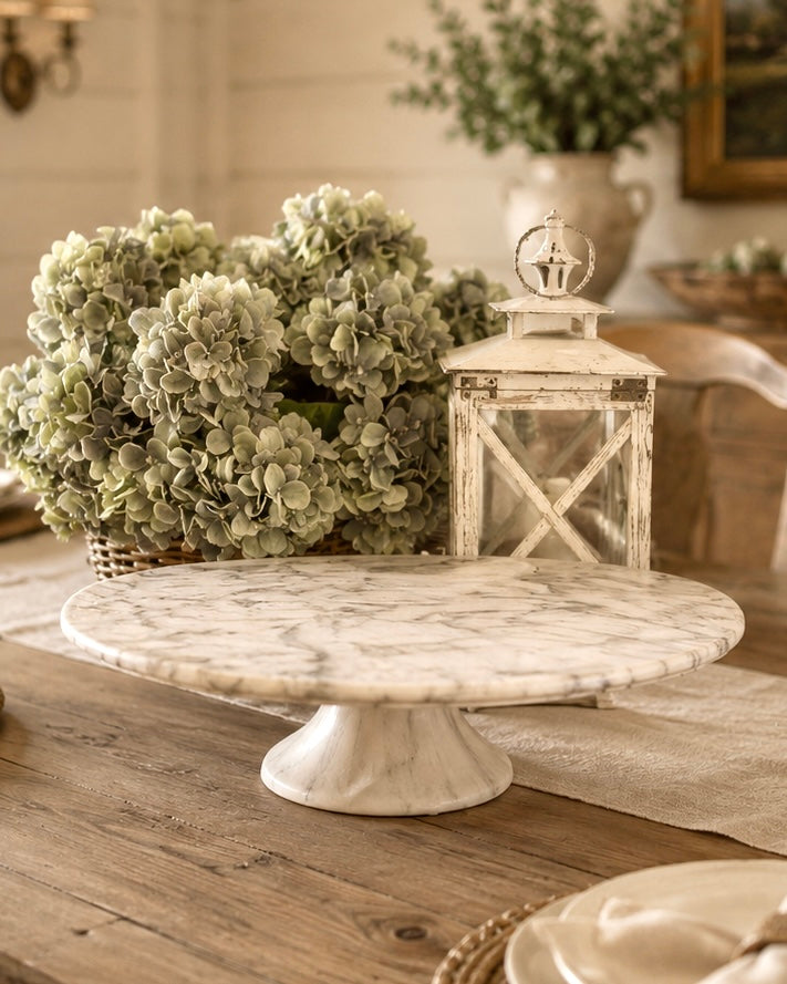 Marble Look Cake Stand