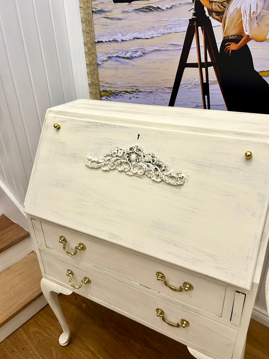 Vintage Drop Desk and Chair