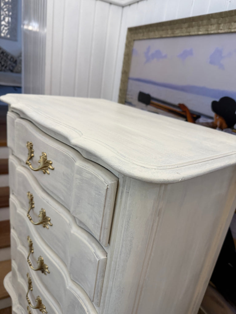 Vintage Berryman French Provincial Style Small Tallboy