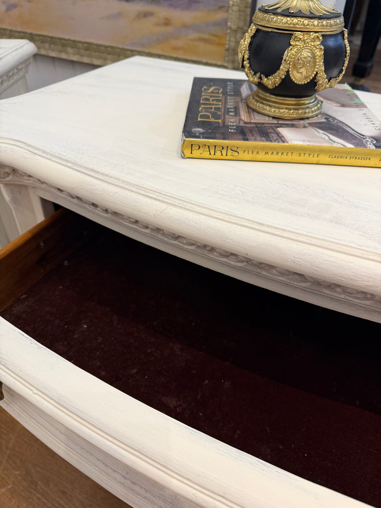 2 x Large French Provincial Style Bedside Tables