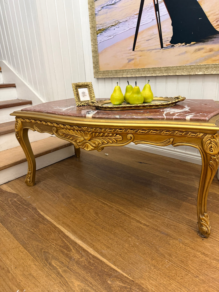 Marble Top Coffee Table
