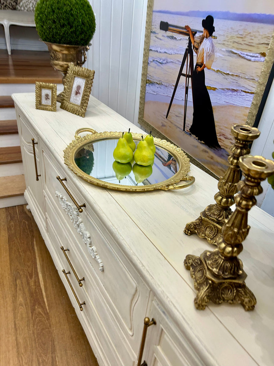 Huge Solid Wood Sideboard