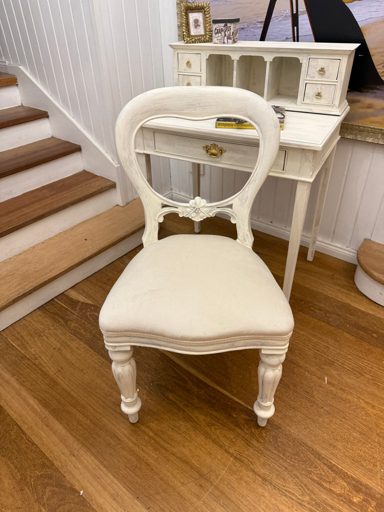 Vintage French Provincial Style Desk/Secretaire and Chair