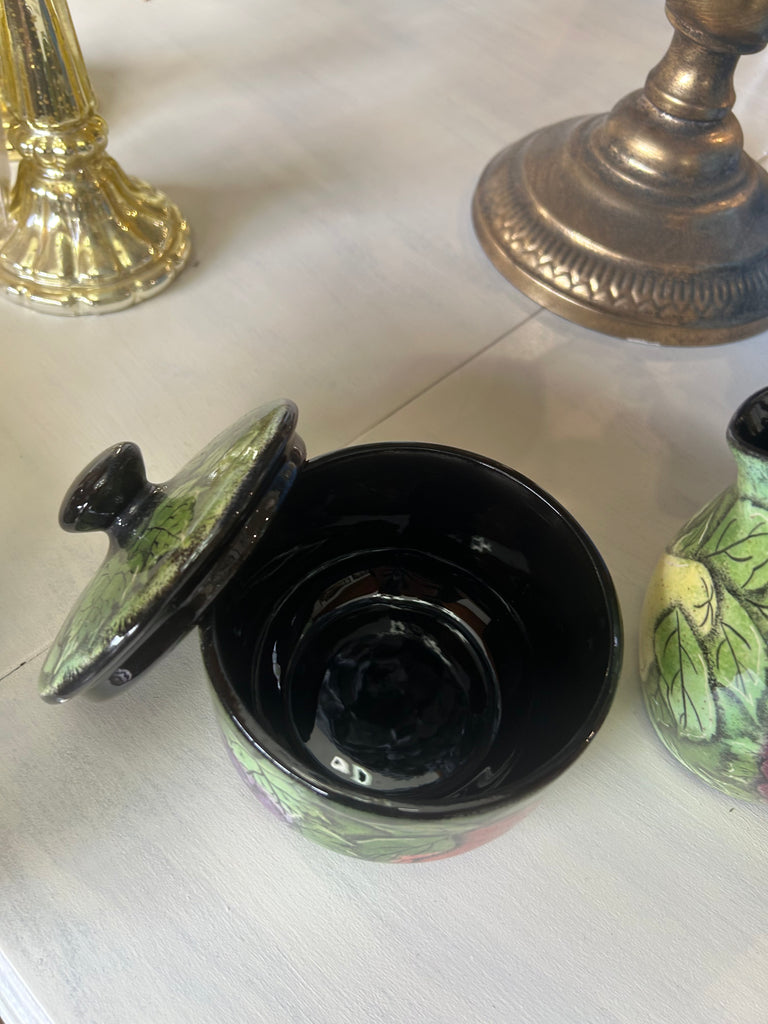 Vintage Ceramic Jug and Canister