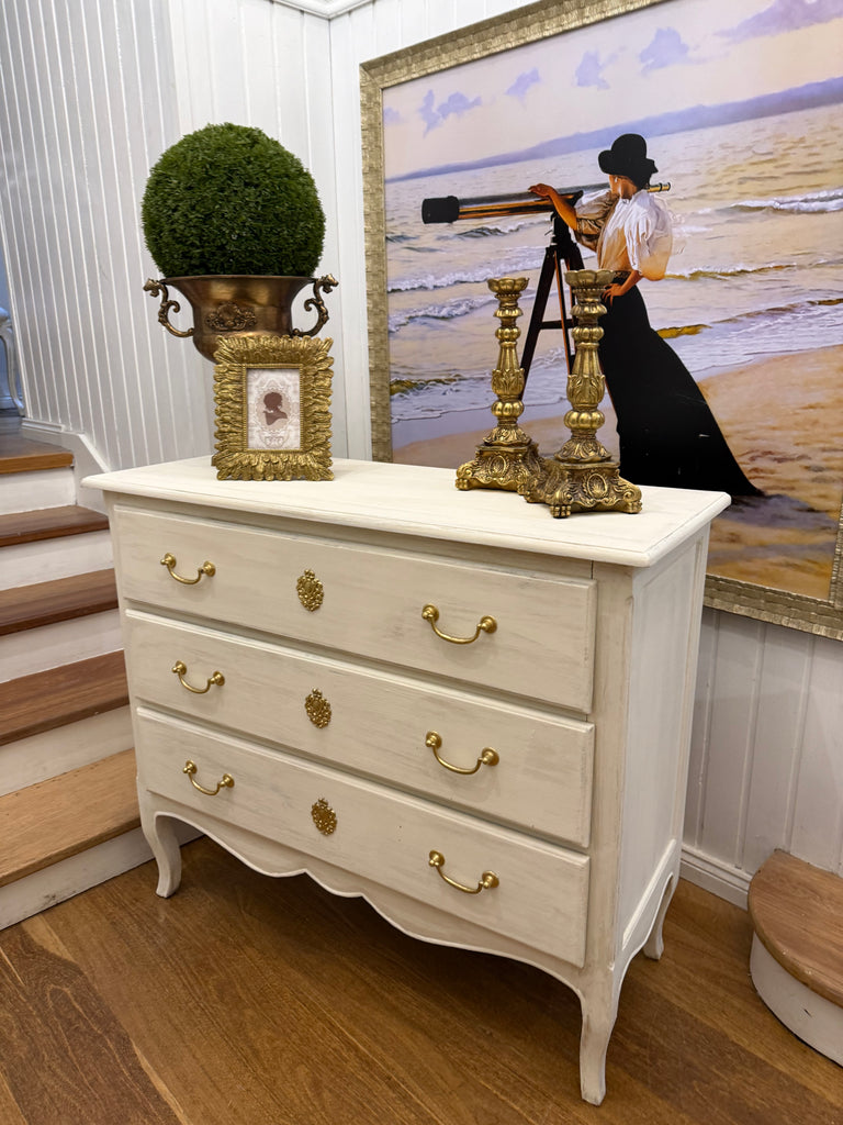 French Provincial Style Dresser/ Drawers