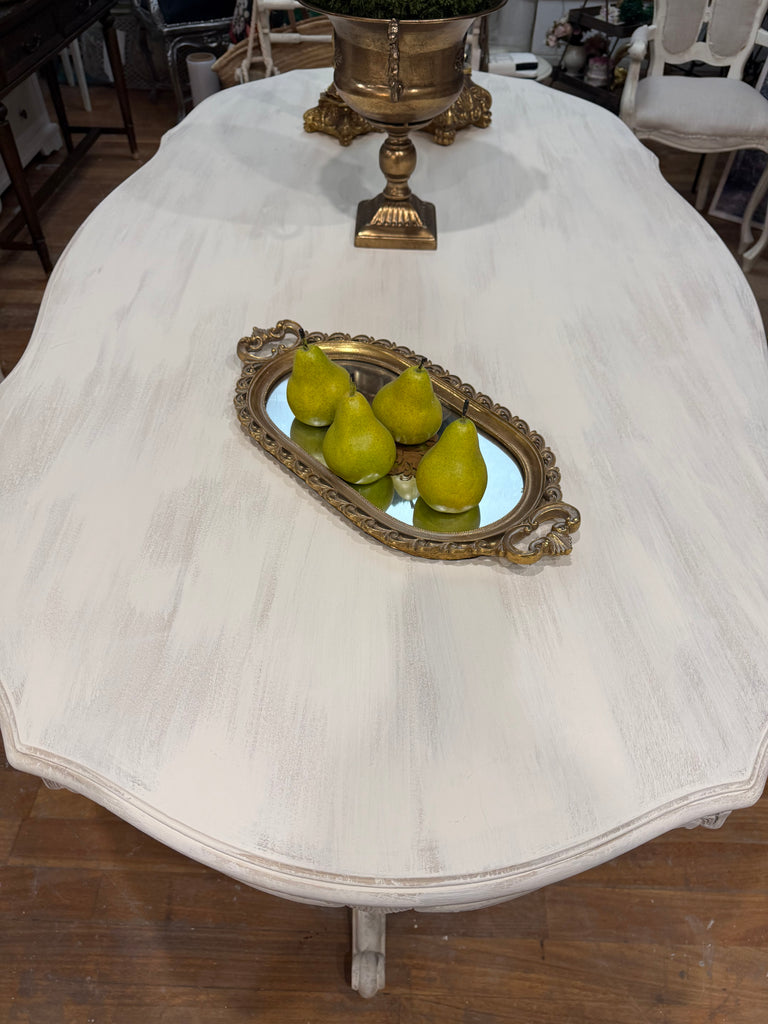 Vintage French Provincial Style Dining Table