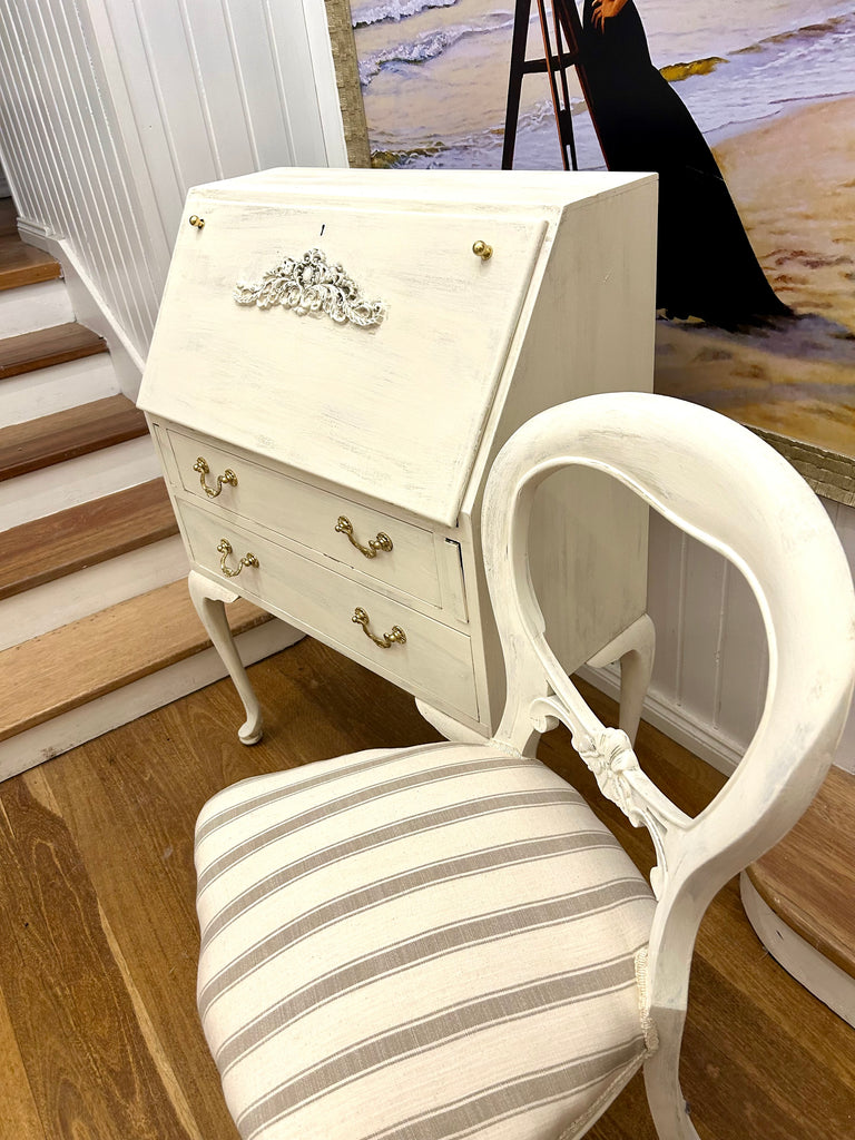 Vintage Drop Desk and Chair