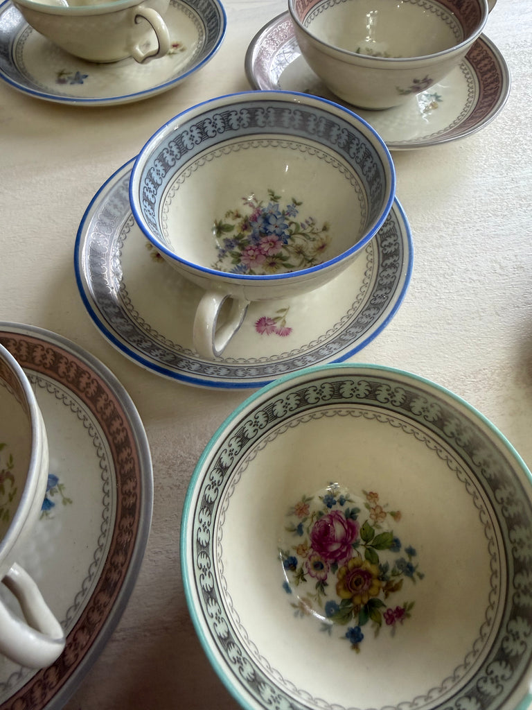 Thomas Bavaria German Porcelain Espresso Set