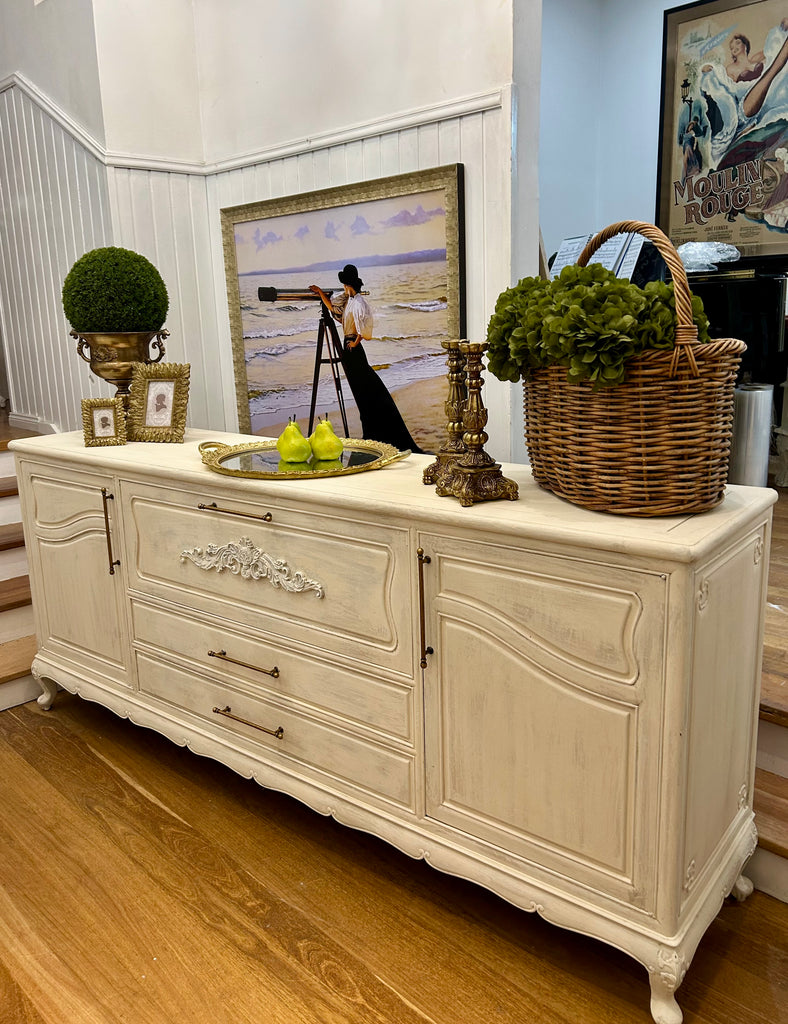 Huge Solid Wood Sideboard