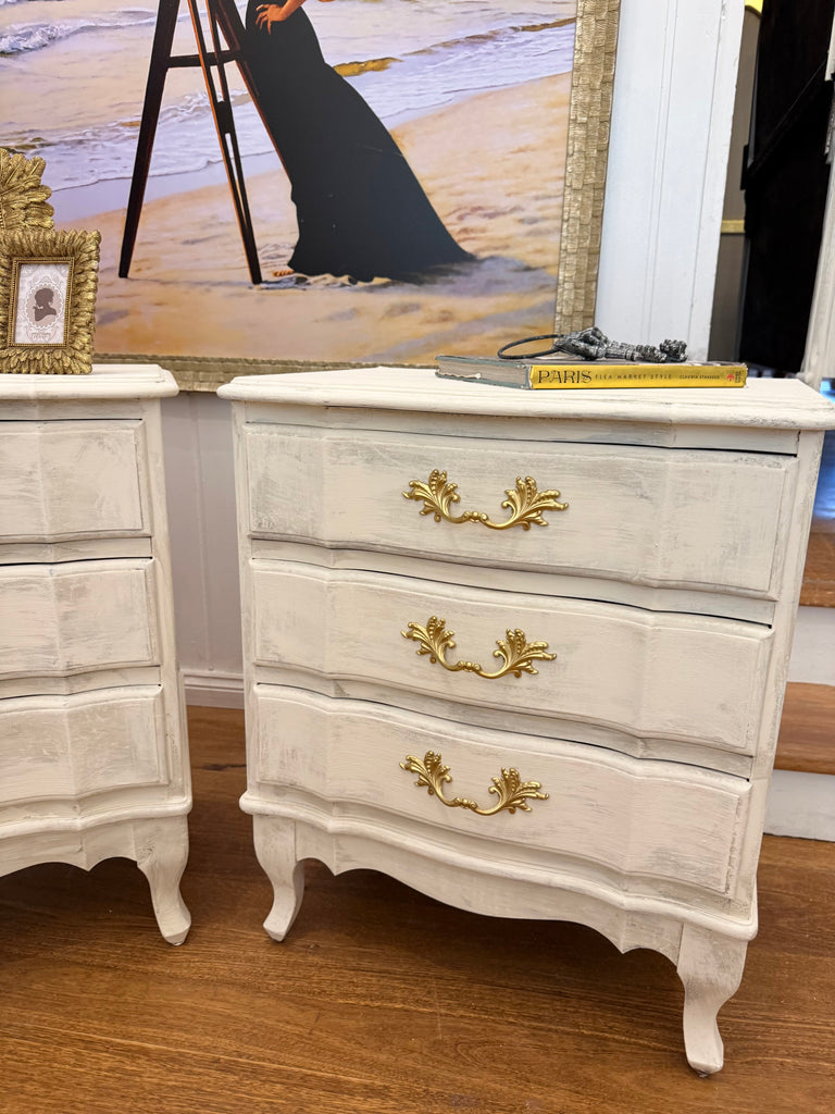 2 x Vintage Berryman Bedside Tables