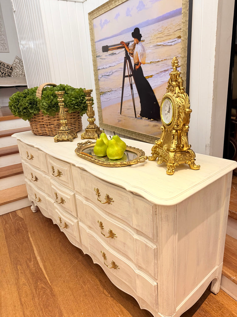 Vintage Berryman French Provincial Style Dresser
