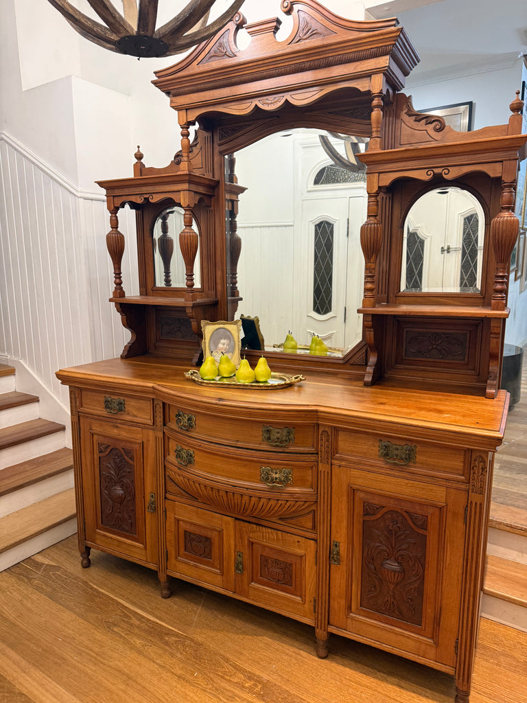 Antique Victorian Sideboard