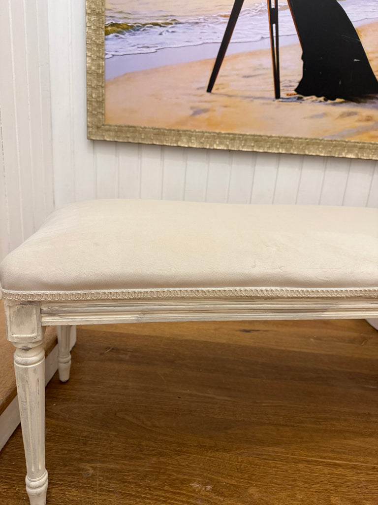 French Provincial Style Bench Seat