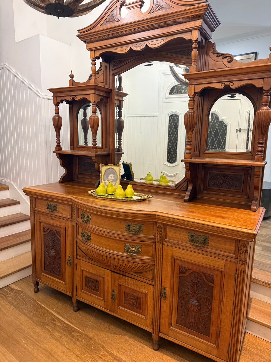 Antique Victorian Sideboard