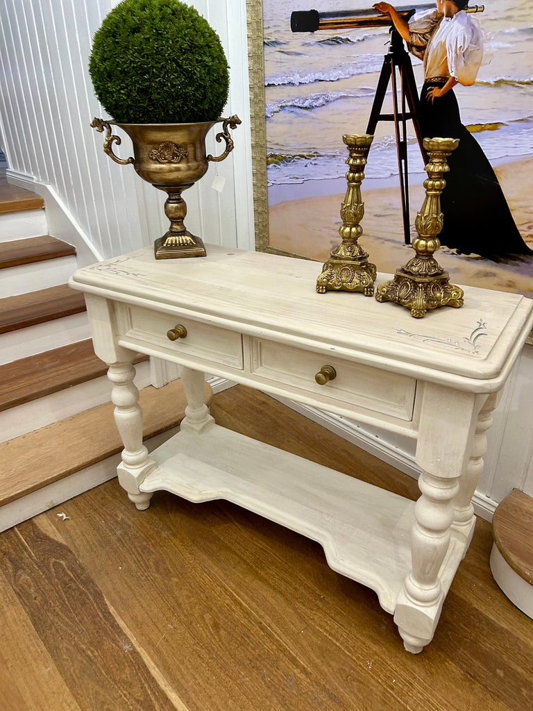 Solid Wood Hall Table/ Console Table