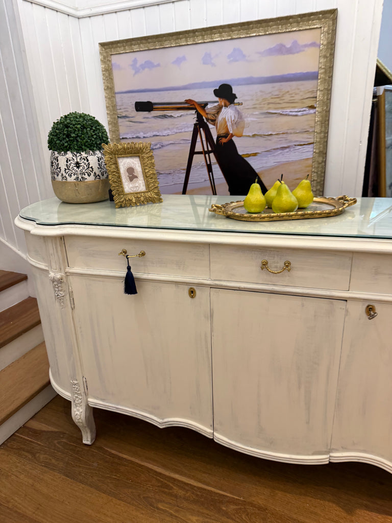 Large French Provincial Style Sideboard/ Buffet