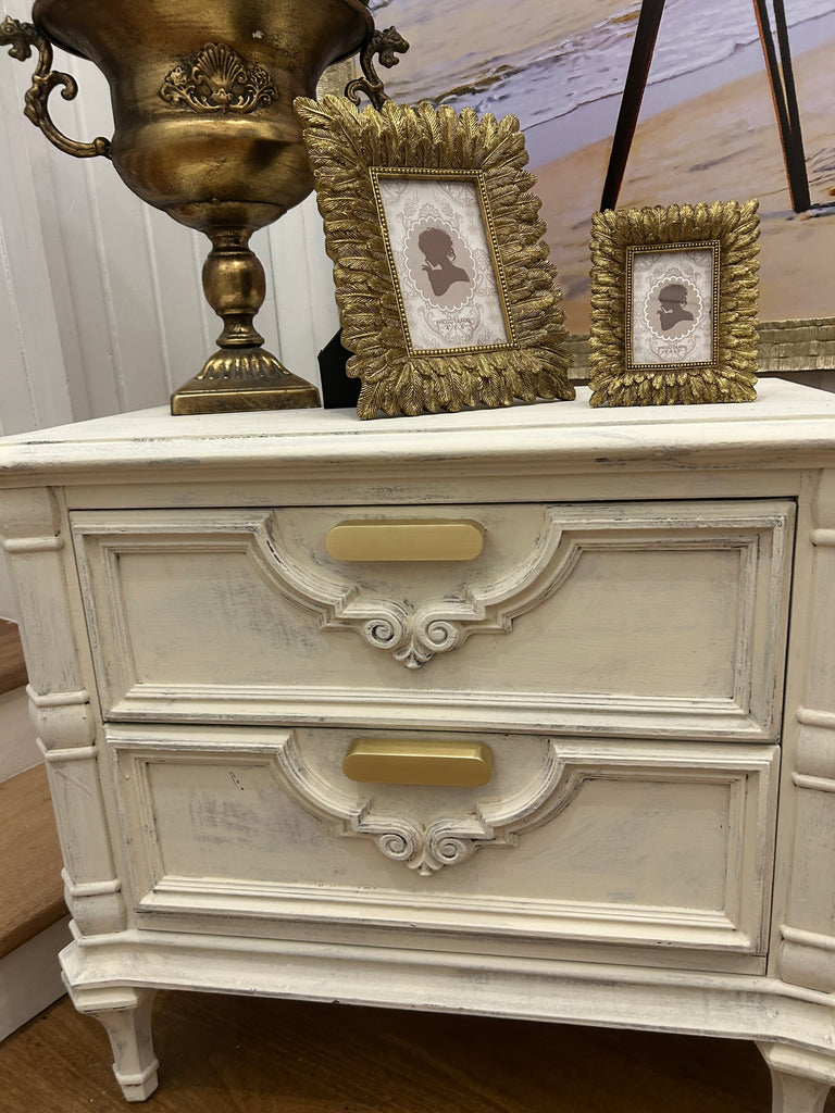 2 x Vintage Bedside Tables