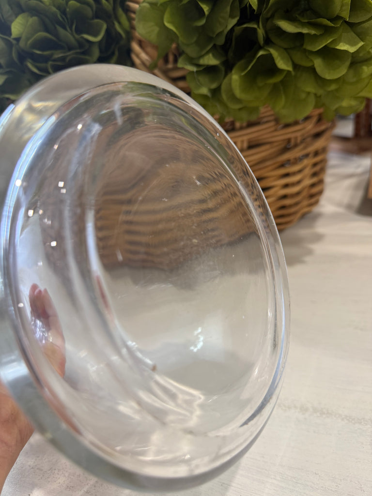 Vintage Thick Glass Carafe