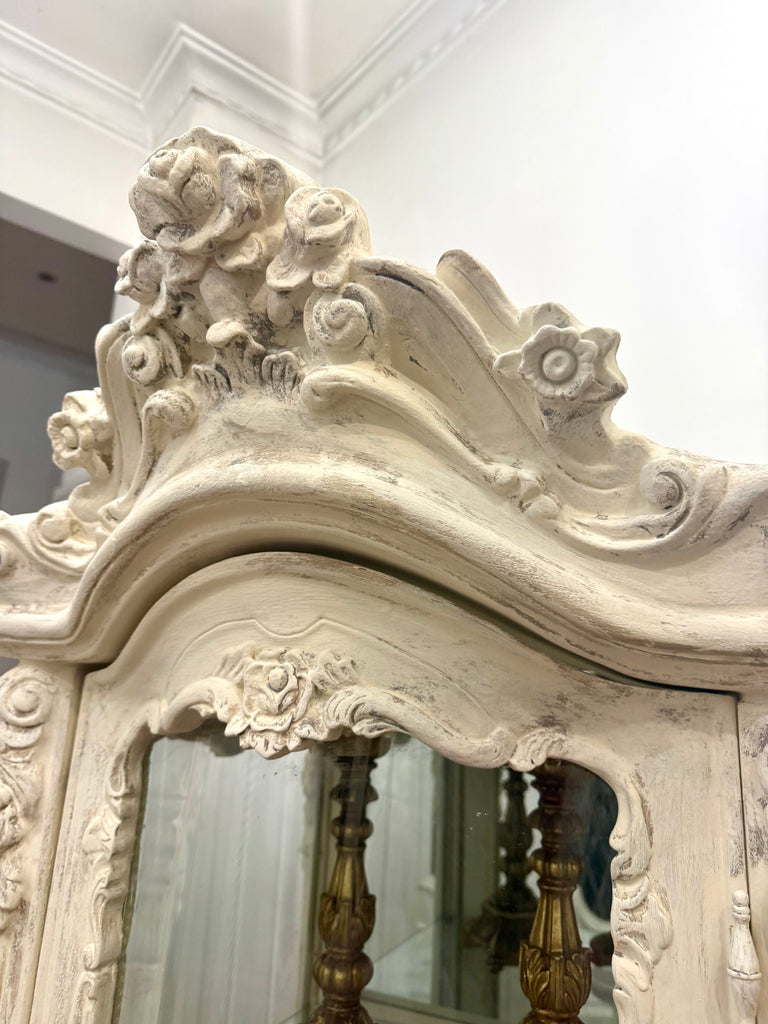 French Provincial Style Display Cabinet