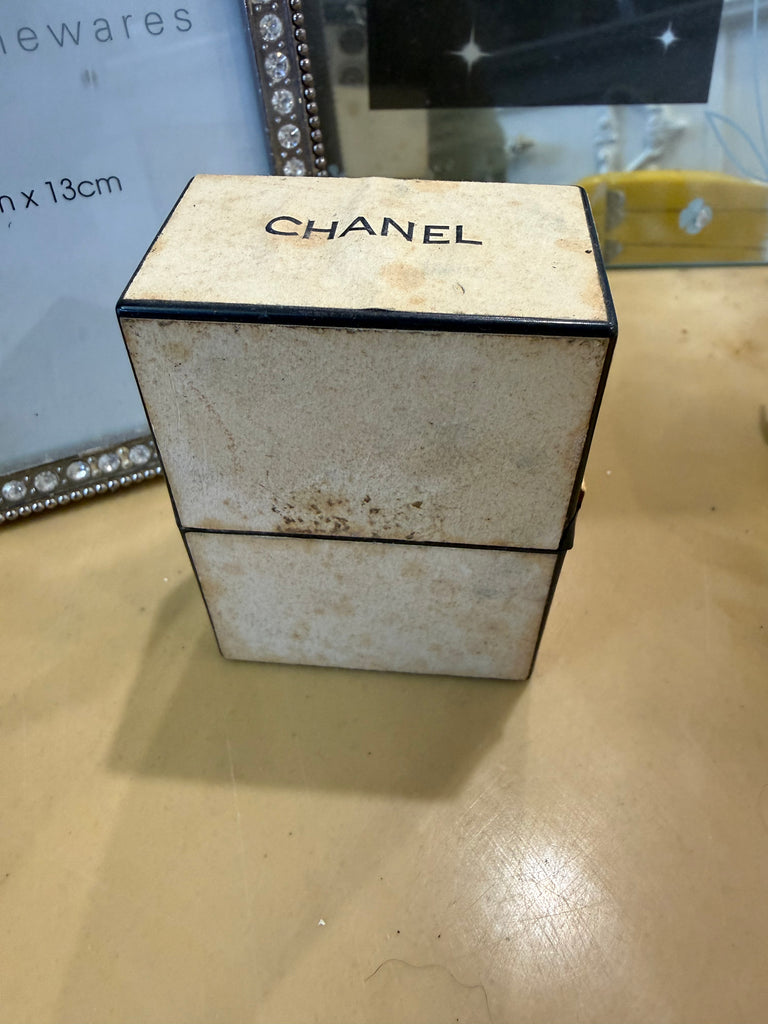 Vintage Chanel miniature Extrait de Parfum Bottle and Box