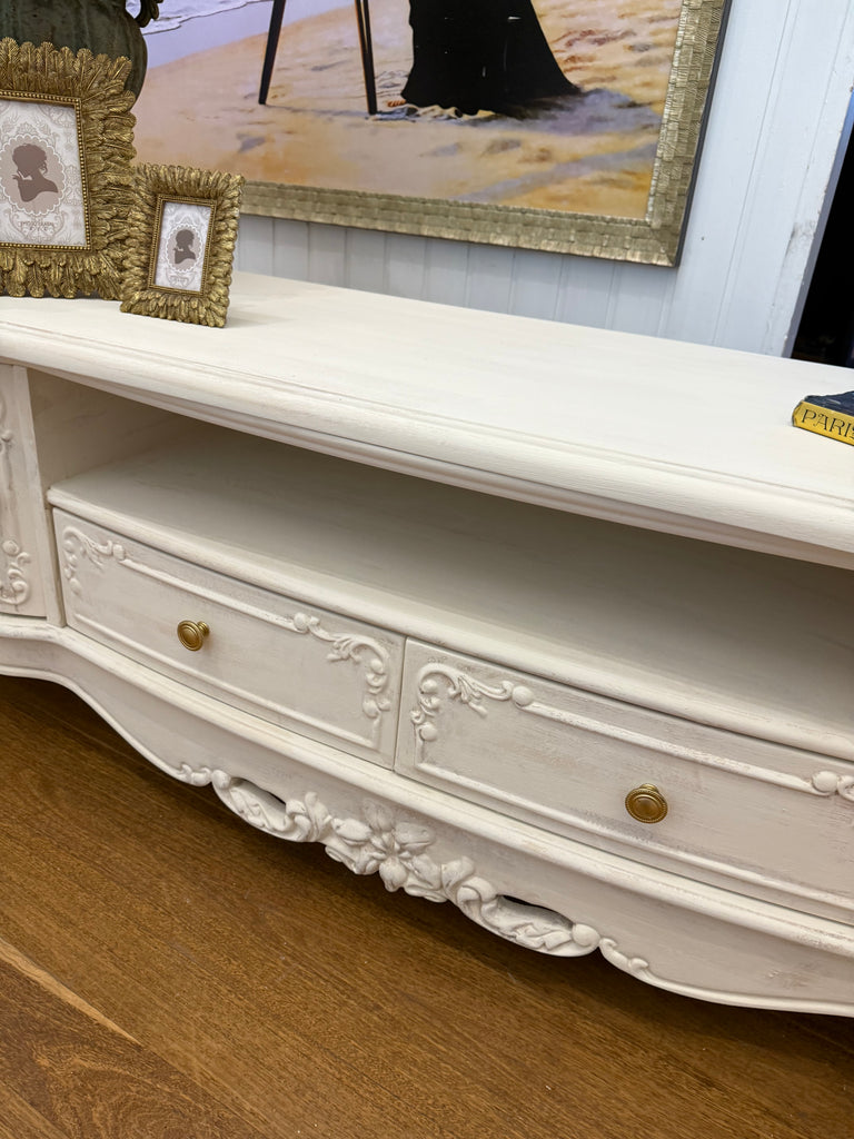 Large French Provincial Style TV unit