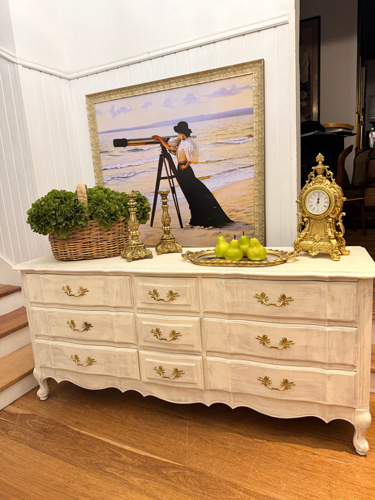 Vintage Berryman French Provincial Style Dresser
