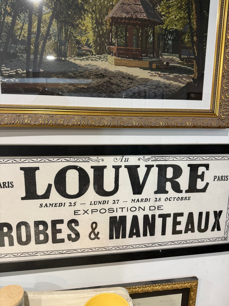 Framed Print of 1920s French Magazine Advertisement