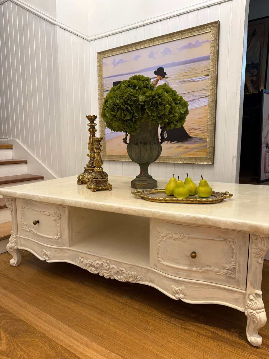 Huge French Provincial Style Coffee Table