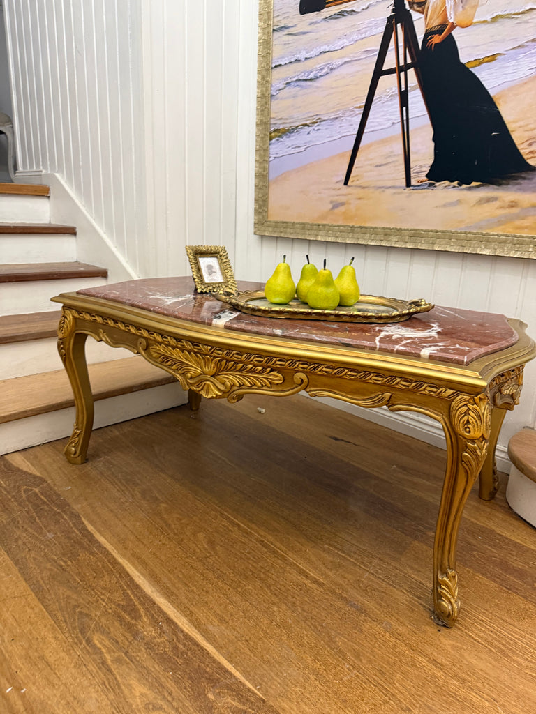 Marble Top Coffee Table