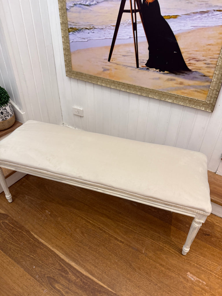 French Provincial Style Bench Seat