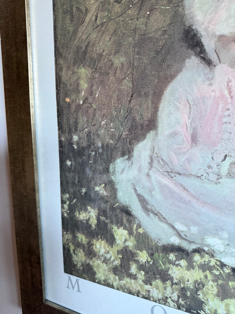 Framed Print of Monet’s “The Reader”