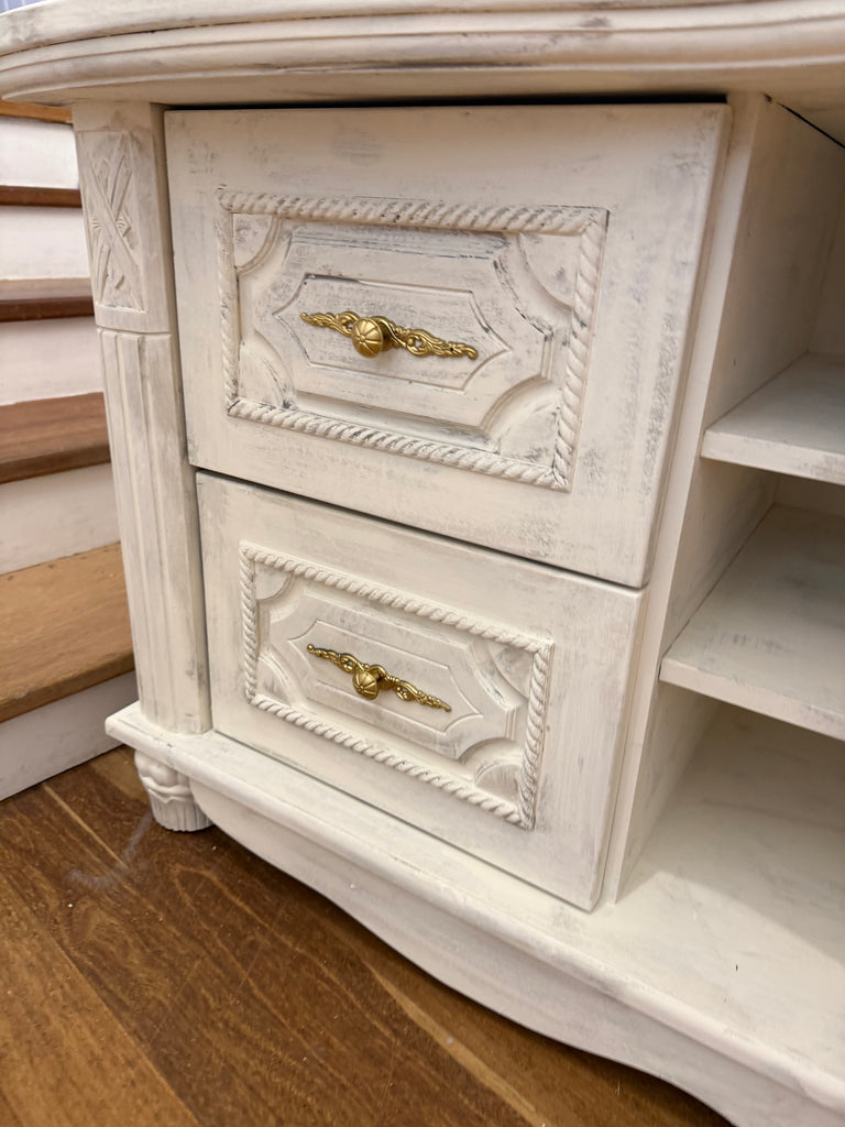 Long French Provincial Style TV unit